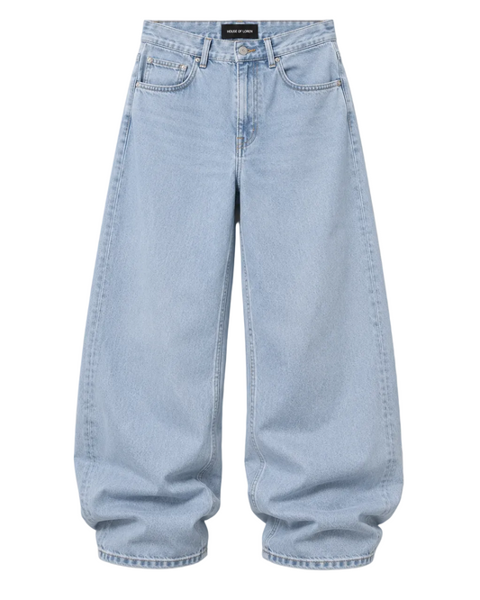 Hellblaue Baggy Jeans – House of Loren | Unisex