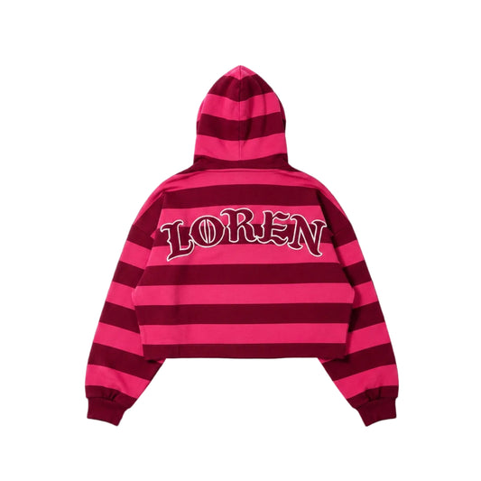 Crop Hoodie Stripes – House of Loren