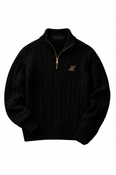Strickpullover Schwarz – House of Loren | Unisex