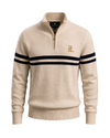 HOL Quarter-Zip Knit Sweater Produktfoto Frontansicht