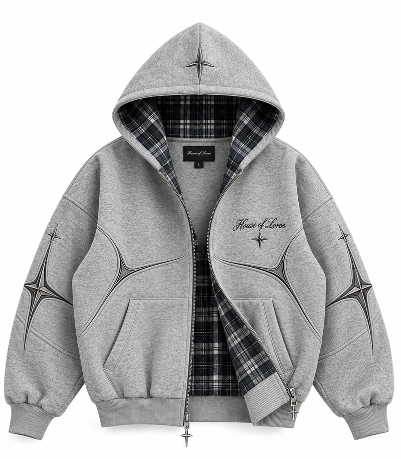 House of Loren Eclipse Zipper Hoodie