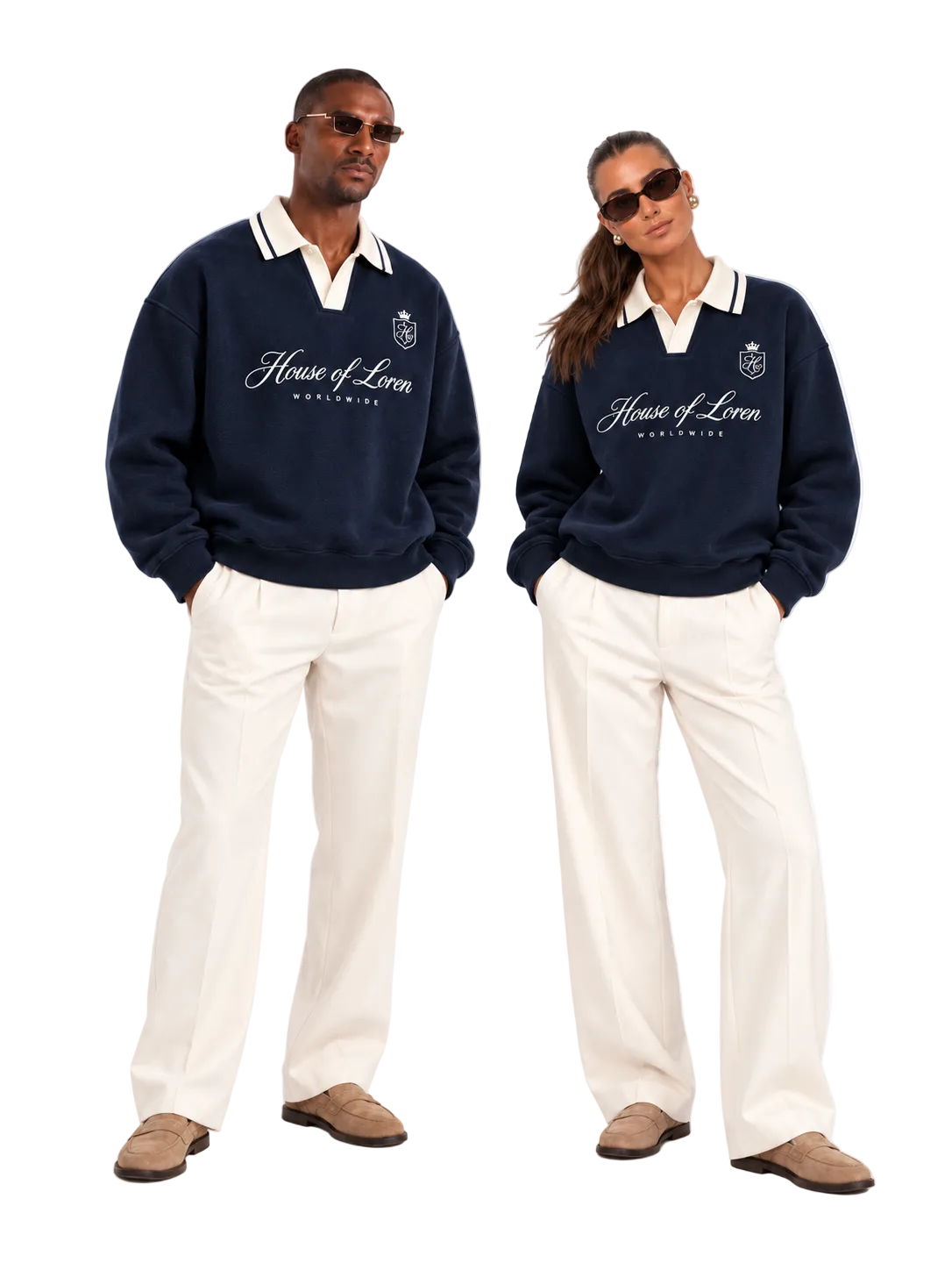 Riviera Rugby Knit – Navy