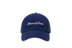 House of Loren Script Cap – Navy | Vorbestellung
