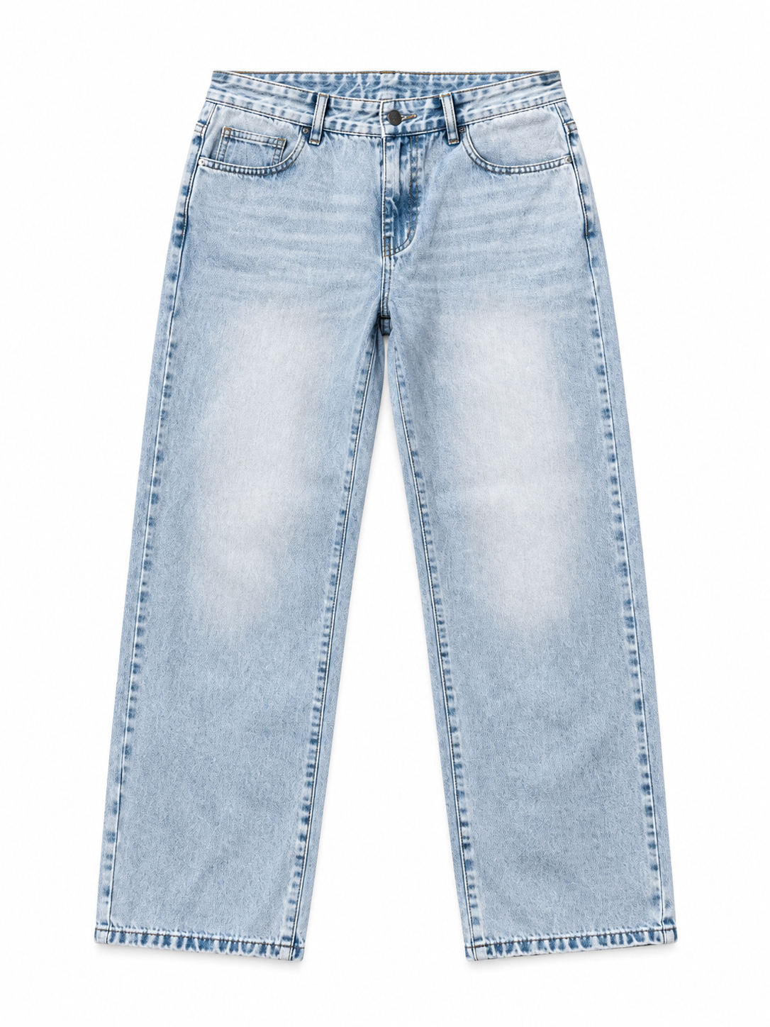 Hellblaue Baggy Jeans – House of Loren | Unisex