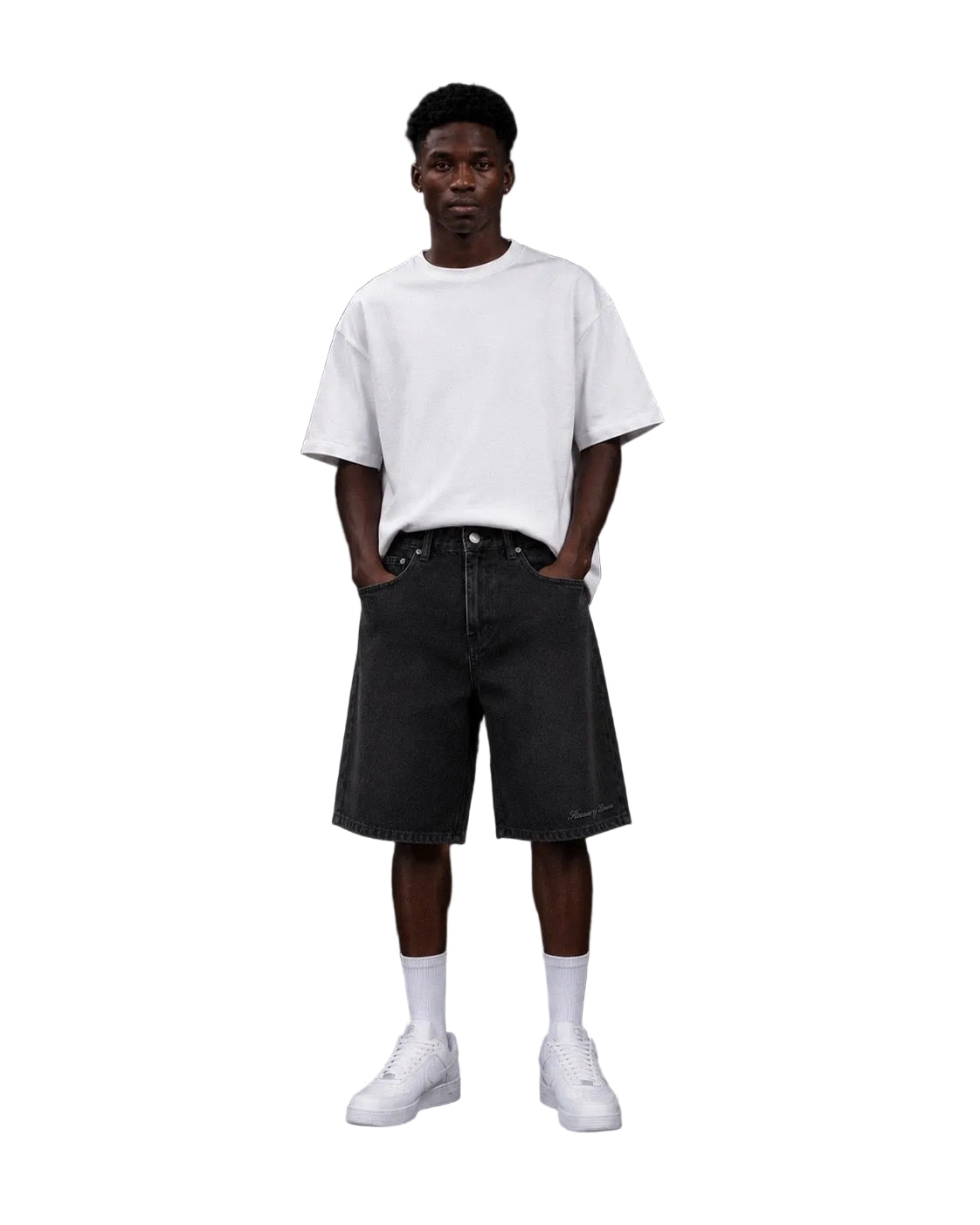 HOL Denim Short Black