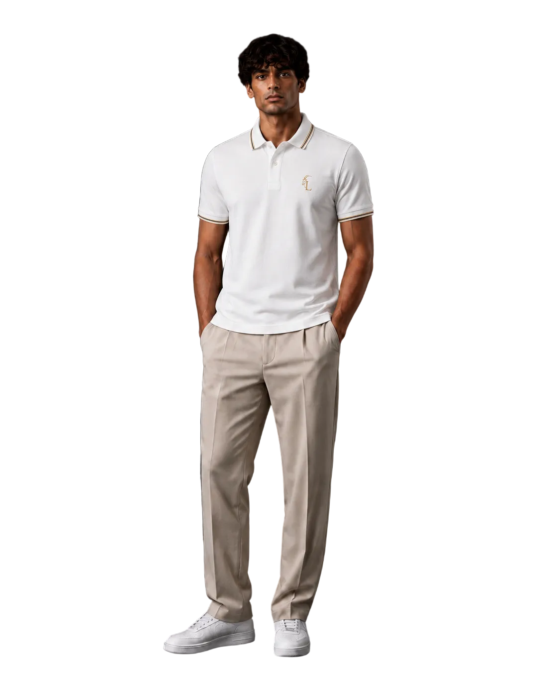 HOL Polo Shirt – White