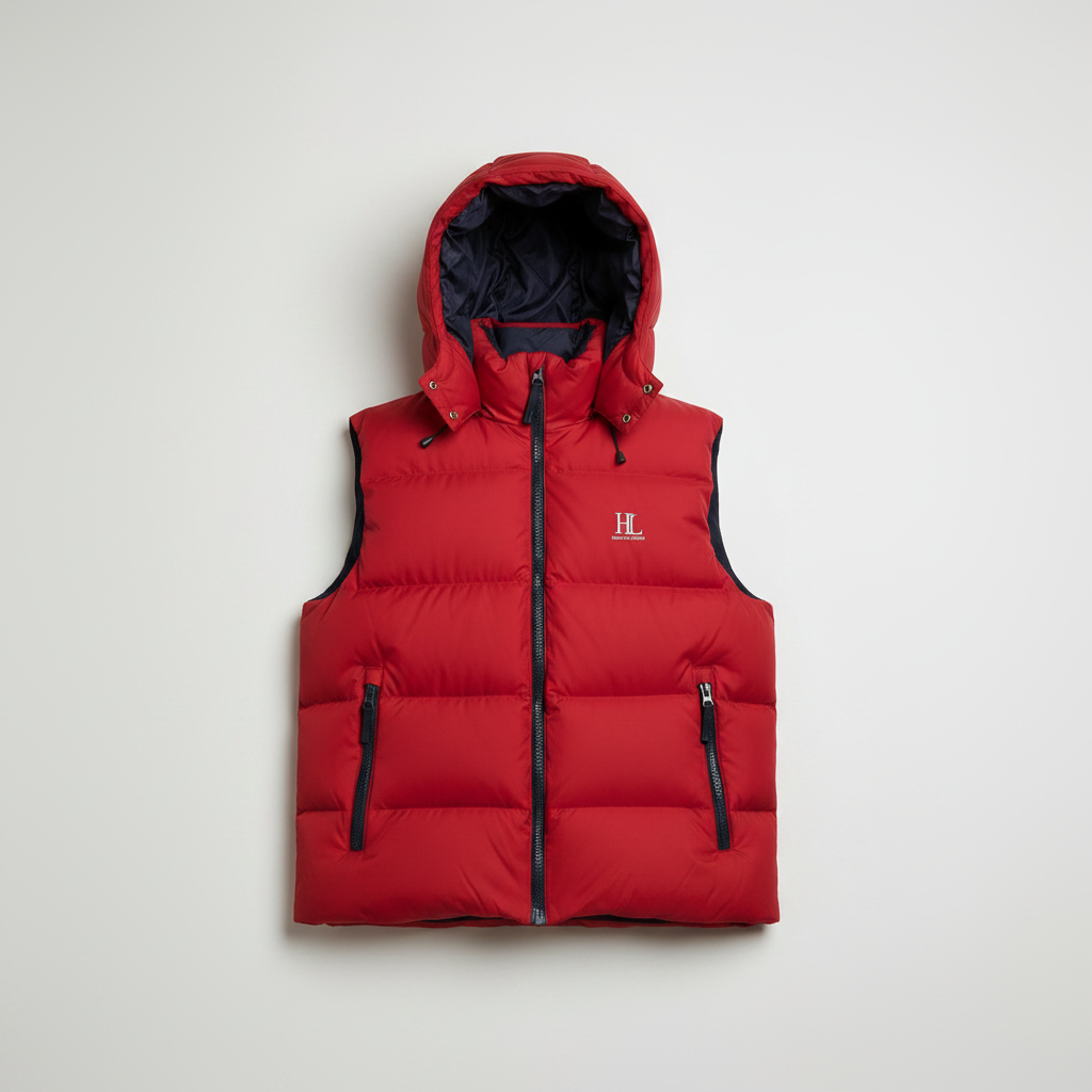 Unisex HL Heritage Puffer Vest – Red | Vorbestellung | House of Loren
