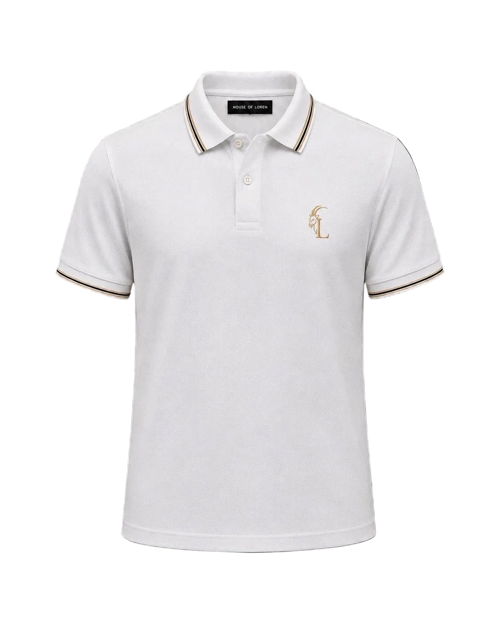HOL Polo Shirt – White