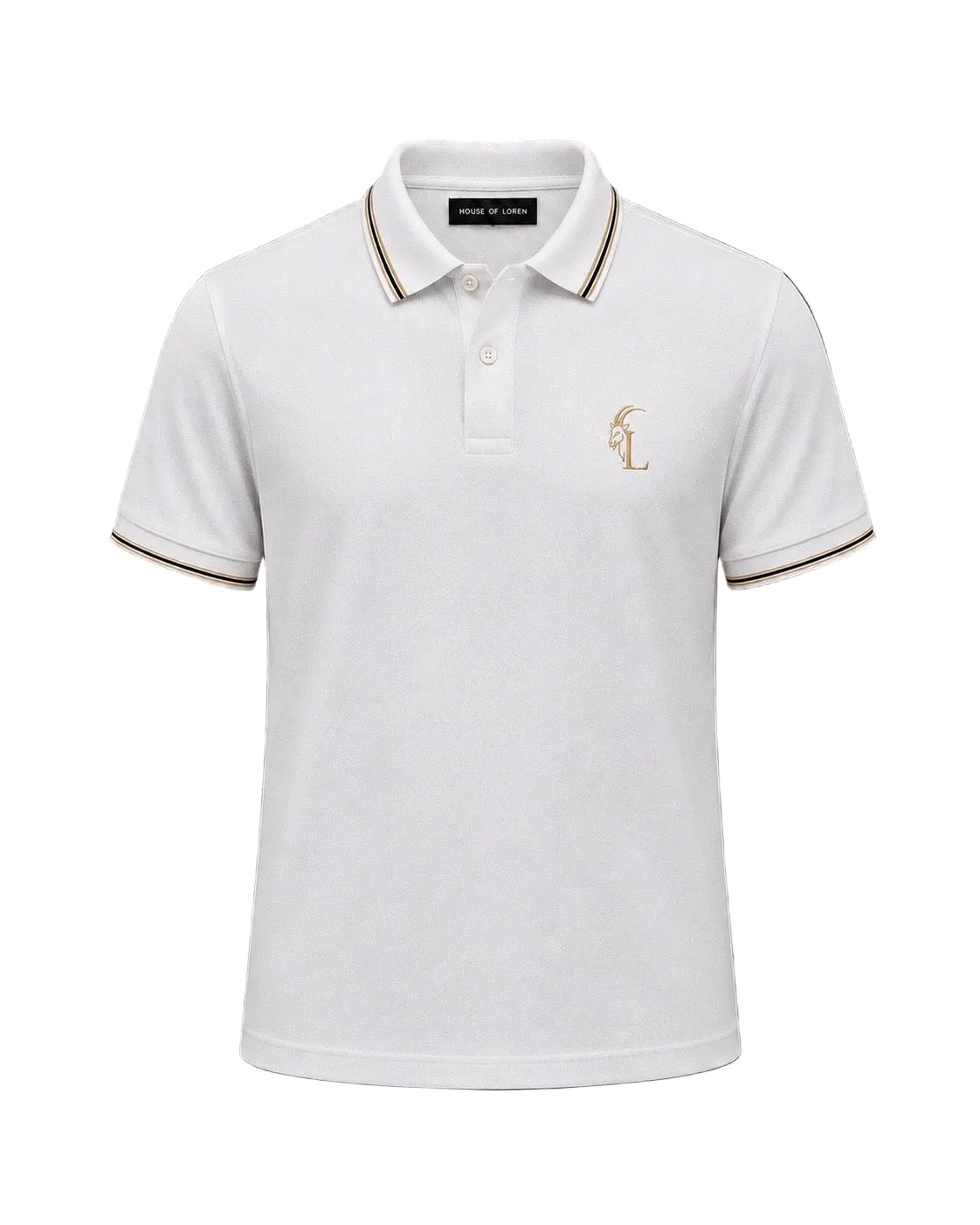HOL Polo Shirt – White