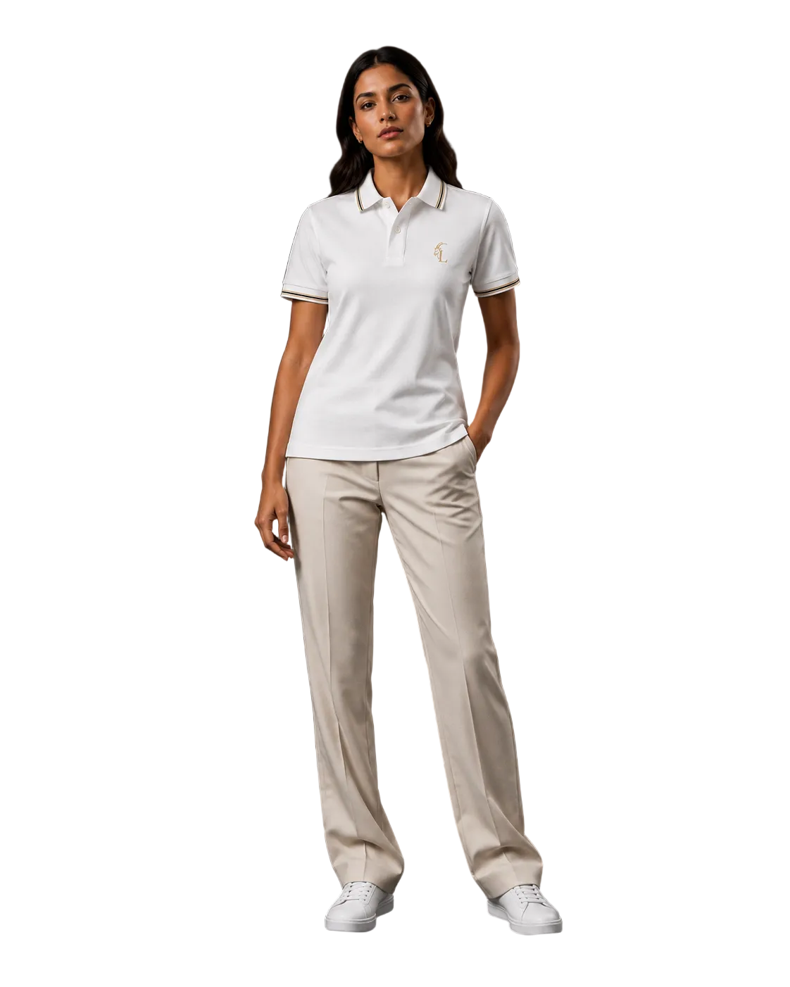 HOL Polo Shirt – White