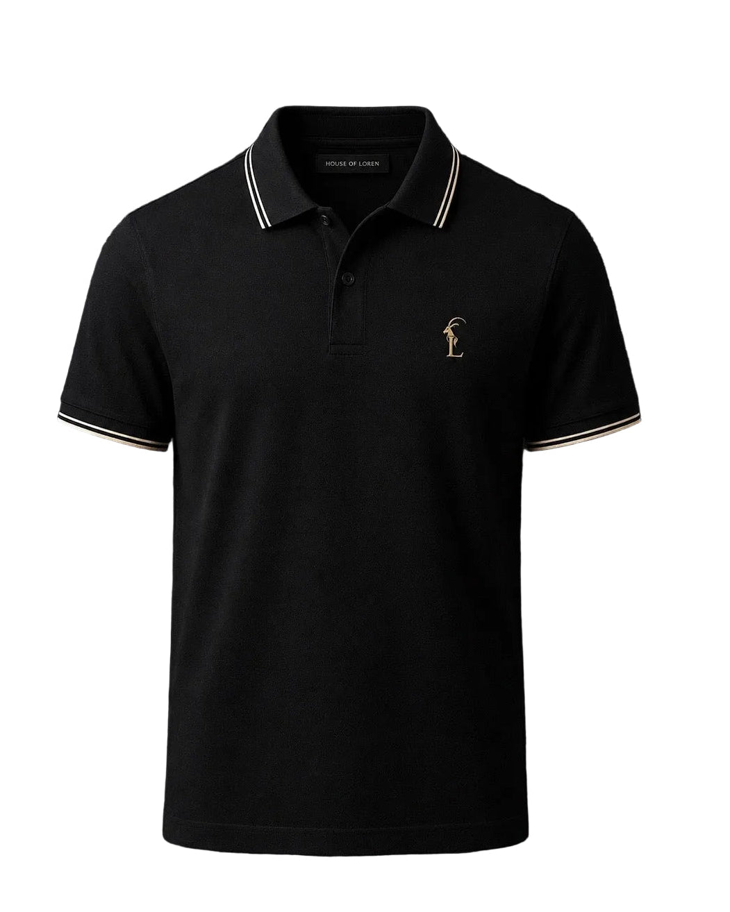 HOL Polo Shirt – Black