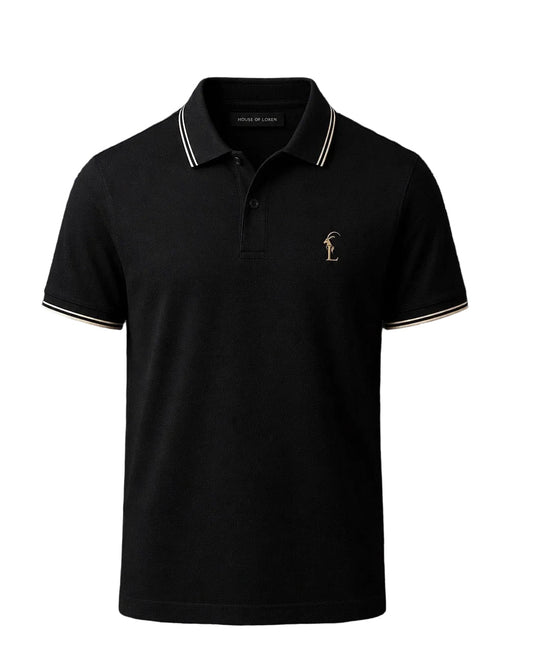 HOL Polo Shirt – Black
