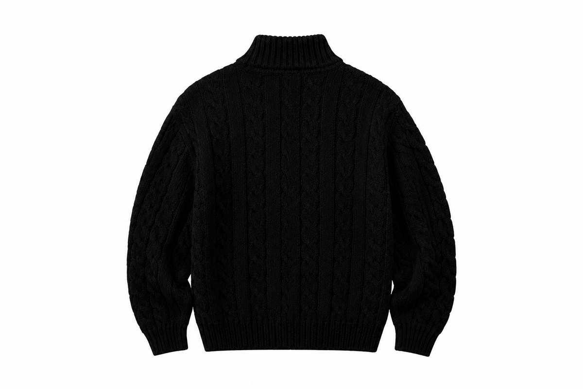 Strickpullover Schwarz – House of Loren | Unisex