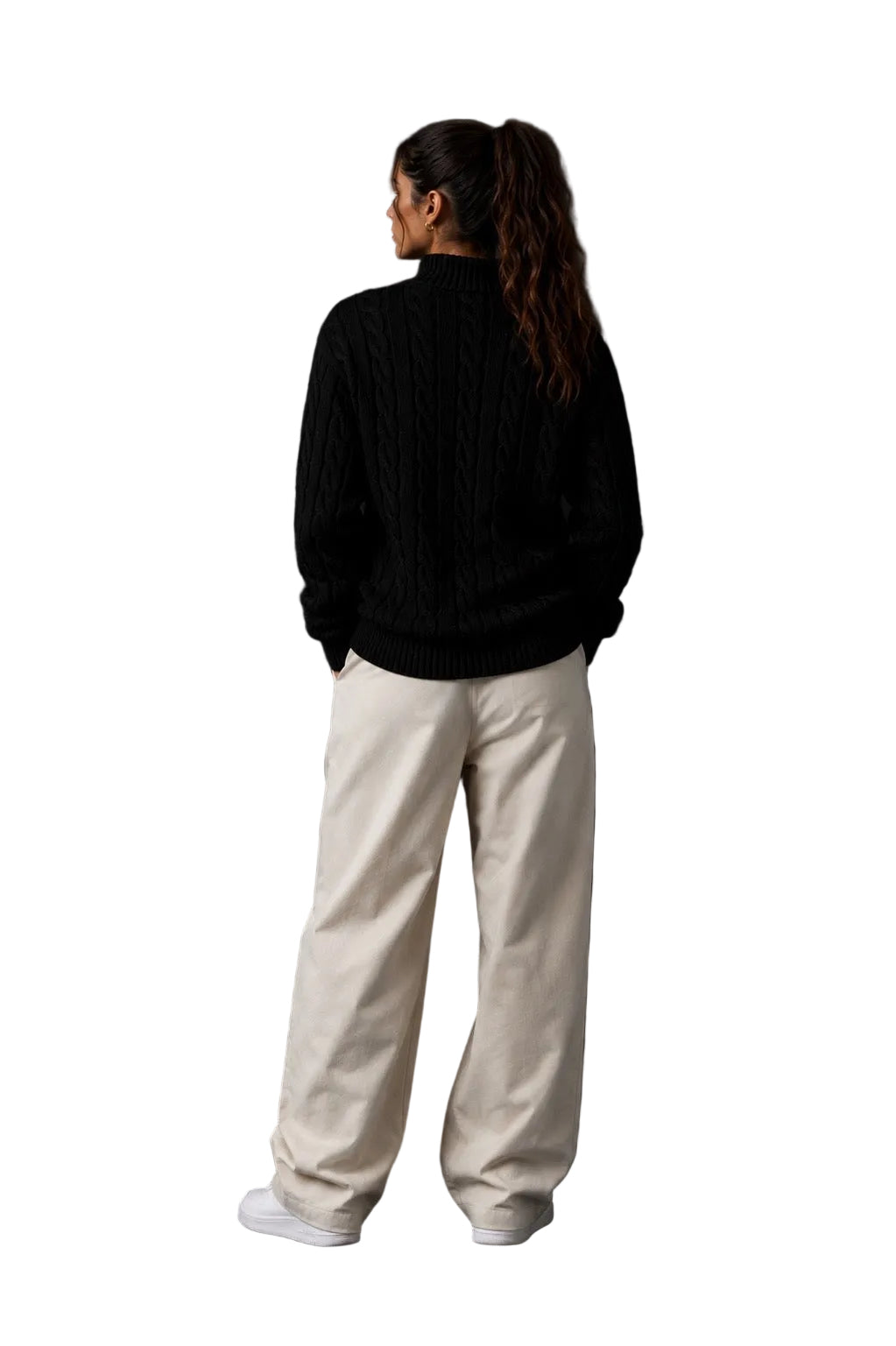 Strickpullover Schwarz – House of Loren | Unisex