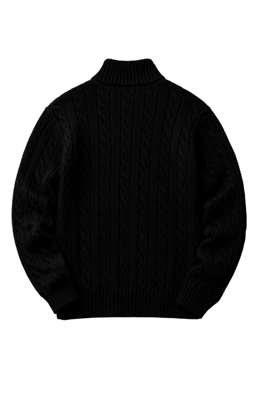 Strickpullover Schwarz – House of Loren | Unisex