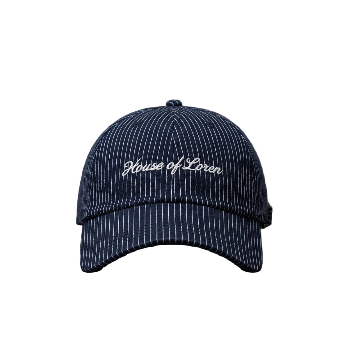 HOL Cap – Navy Pinstripe