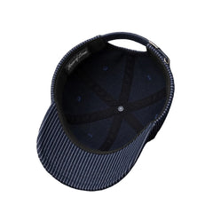 HOL Cap – Navy Pinstripe