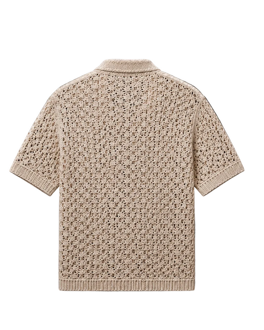 HOL Crochet Shirt – Sand