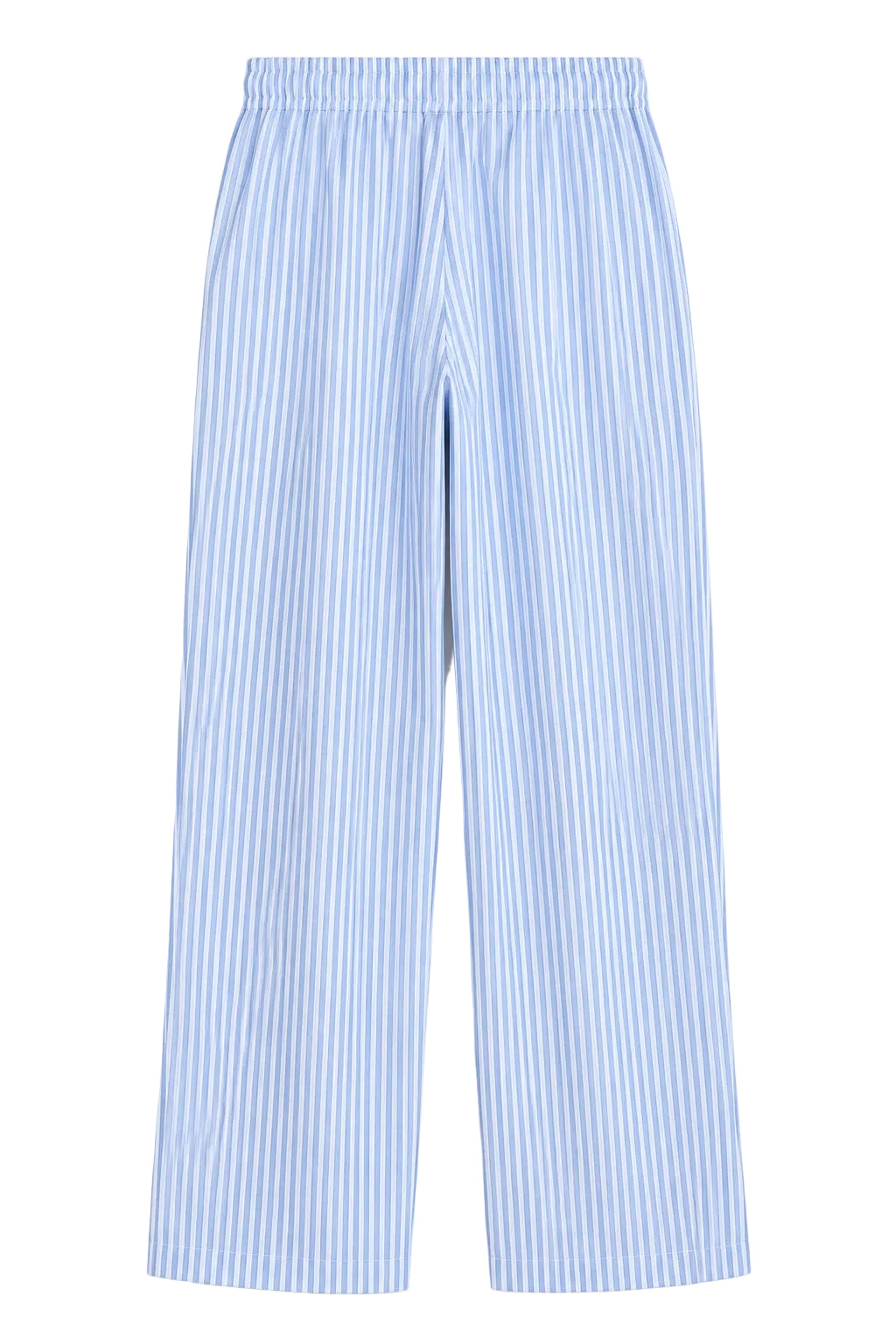 House of Loren blue stripe wide leg pants product back