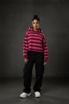 HOL Crop Hoodie – Front Model