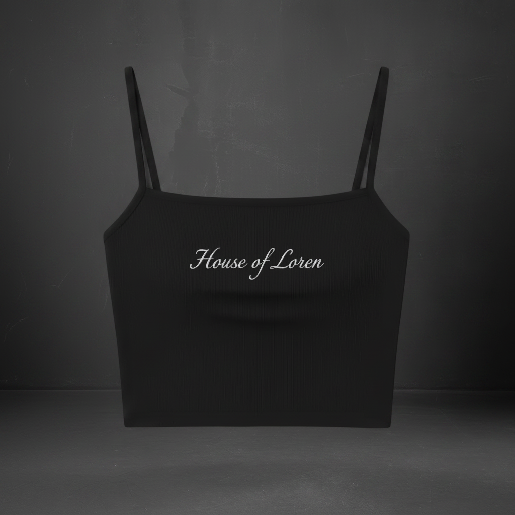HOL Crop Top – Flat Front Dark