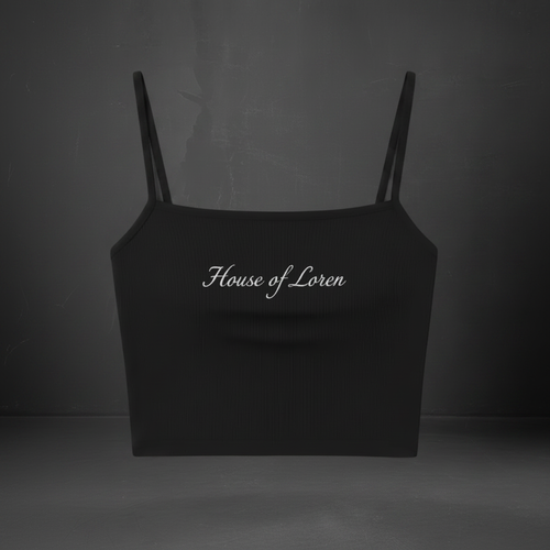 HOL Crop Top – Flat Front Dark