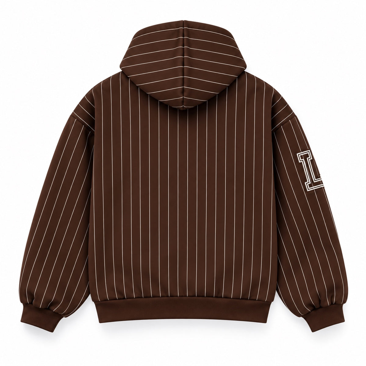 House of Loren Pinstripe Zip Hoodie – Foto 1