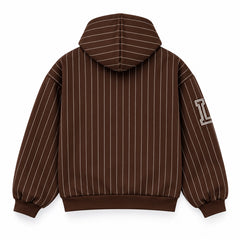 House of Loren Pinstripe Zip Hoodie – Foto 1