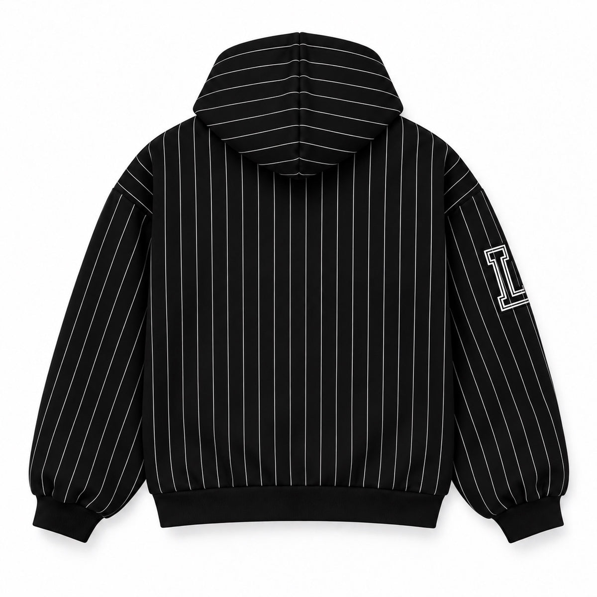 House of Loren Pinstripe Zip Hoodie – Foto 2