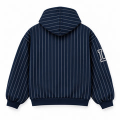 House of Loren Pinstripe Zip Hoodie – Foto 3