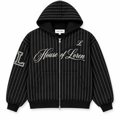 House of Loren Pinstripe Zip Hoodie – Foto 9
