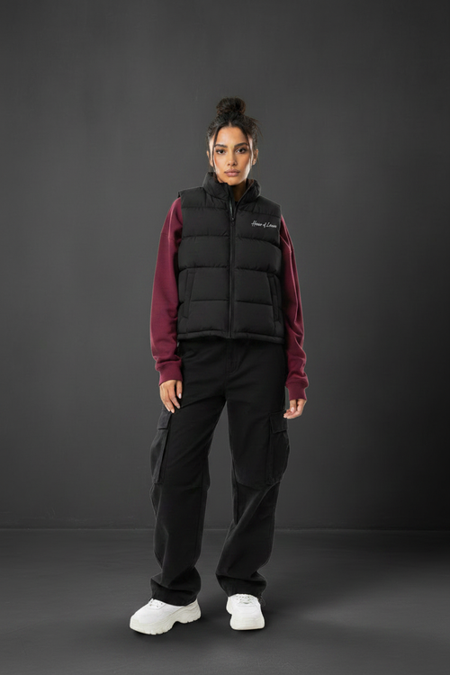 HOL Puffer Vest – Frau Front
