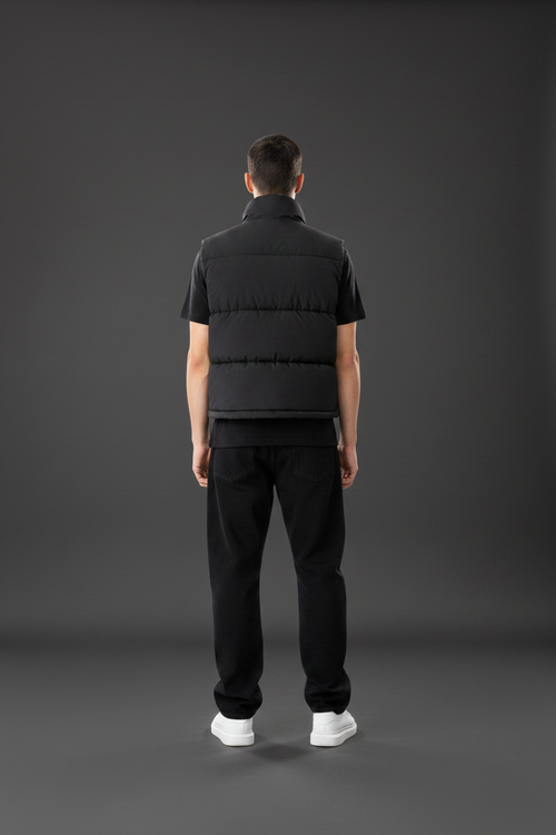 HOL Puffer Vest – Mann Back