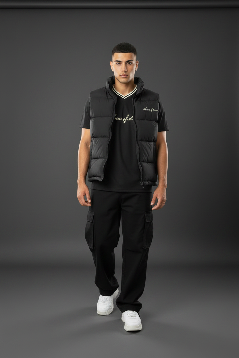 HOL Puffer Vest – Mann Front