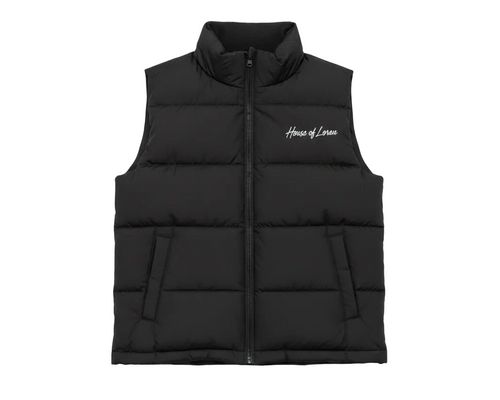 HOL Puffer Vest – Top Down Closed