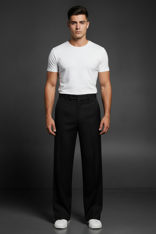 HOL Stoffhose Black