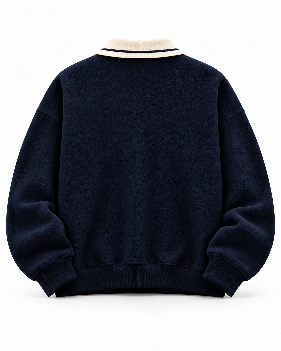 Riviera Rugby Knit Navy – Rückansicht