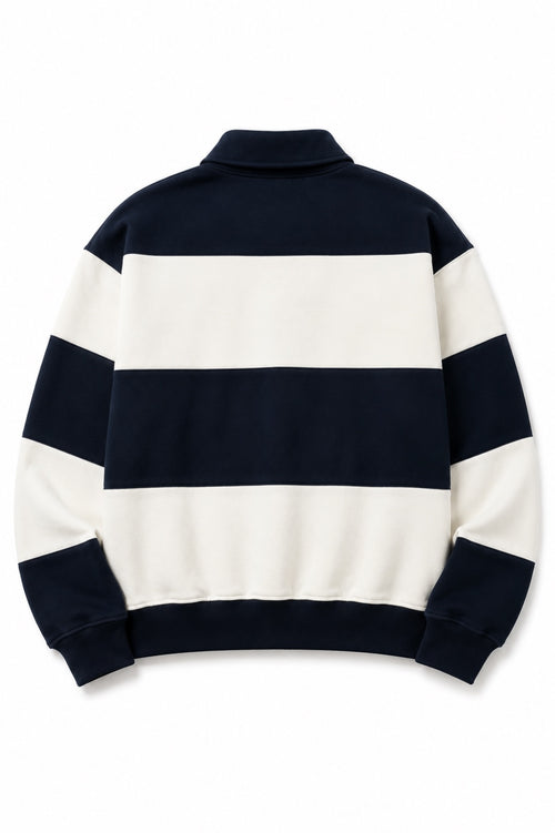 House of Loren Rugby Quarter-Zip Back