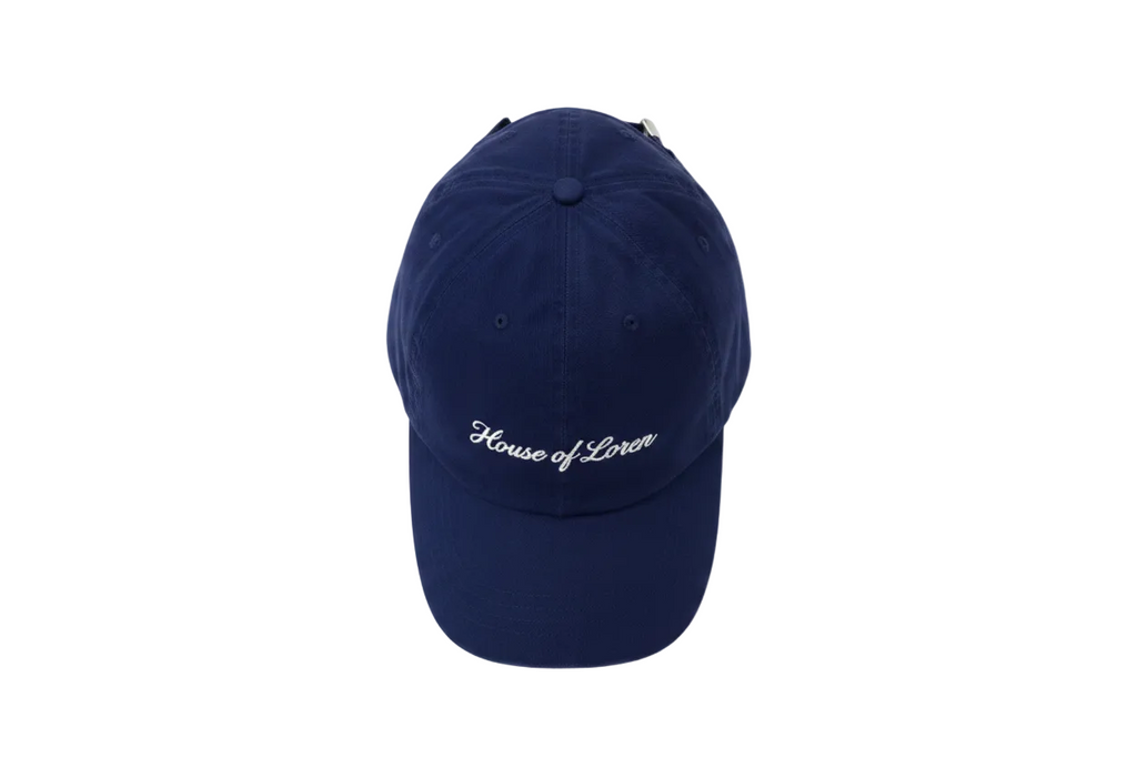 House of Loren Script Cap – Navy | Vorbestellung